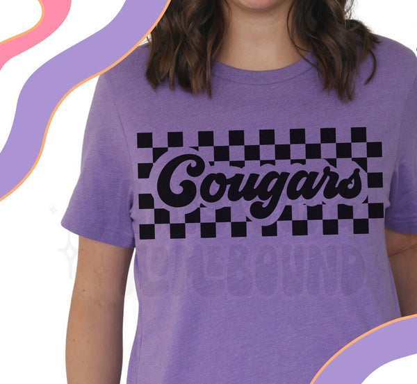 YOUTH Cougars Checkered