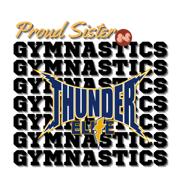 Thunder Proud Custom (Proud Mom, Team, Name, Coach, Brother, Sister, Etc.)