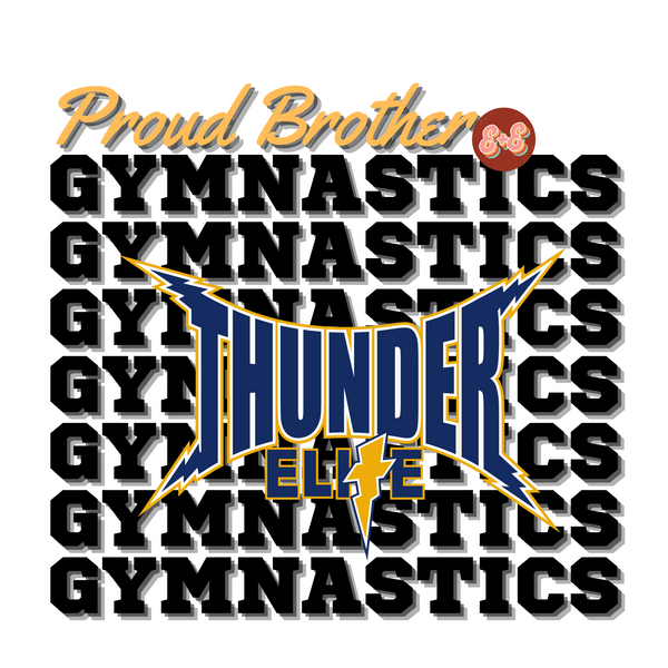 Thunder Proud Custom (Proud Mom, Team, Name, Coach, Brother, Sister, Etc.)