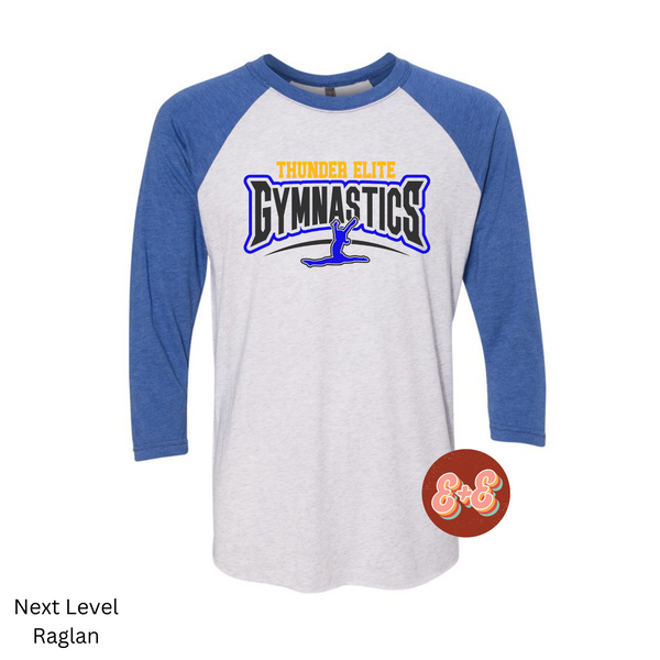 Thunder Gymnastics Distressed