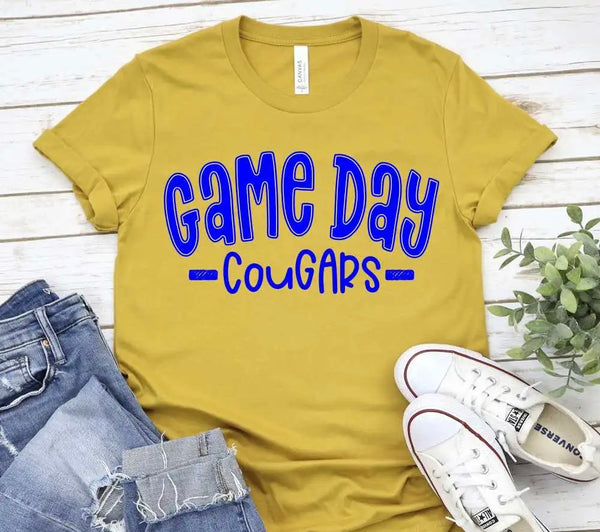 YOUTH Game Day Cougars - Cougars will be PURPLE💜