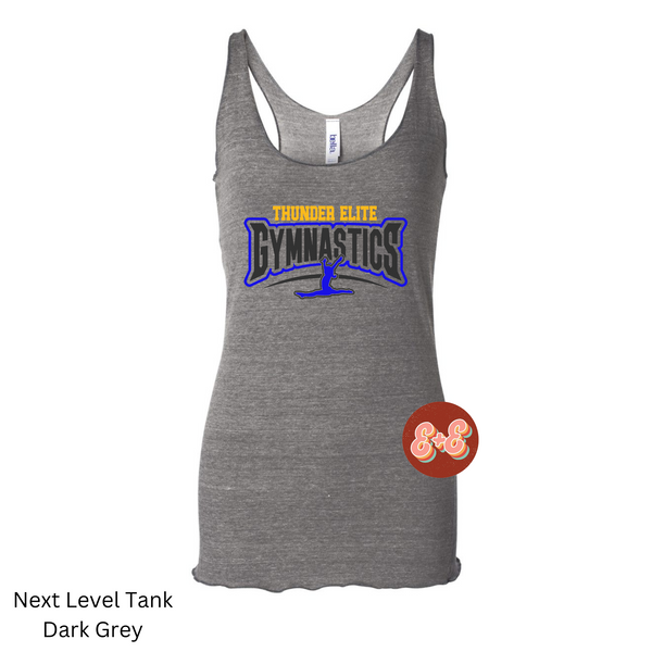 Thunder Gymnastics Distressed