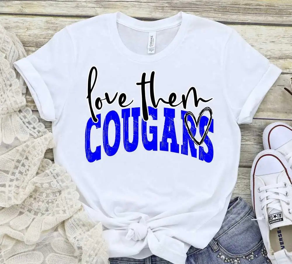 YOUTH Love Them Cougars - Cougars will be Purple 💜