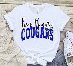 YOUTH Love Them Cougars - Cougars will be Purple 💜