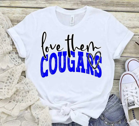 YOUTH Love Them Cougars - Cougars will be Purple 💜