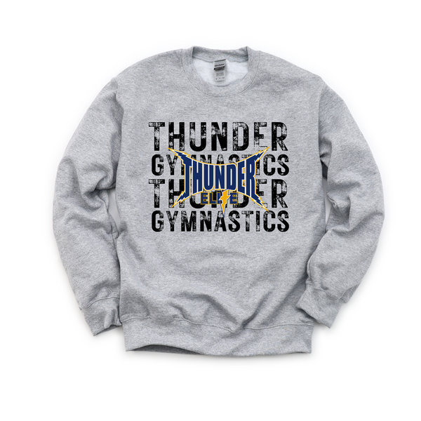 YOUTH Thunder Gymnastics Distressed