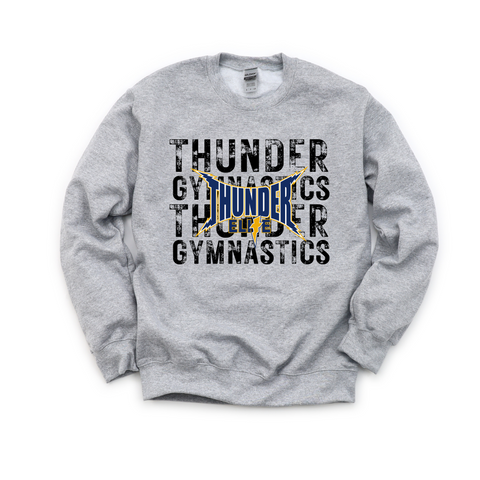 Thunder Gymnastics Distressed