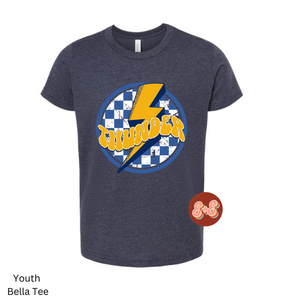 YOUTH Thunder Checkerboard Circle