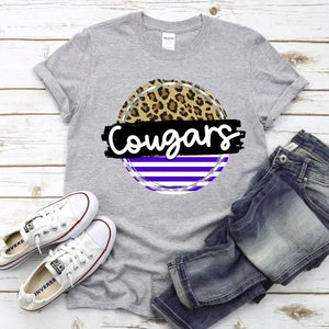 Cougars Leopard Circle