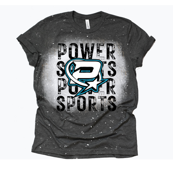 Powersports Repeat Logo - BLEACHED