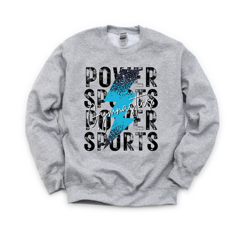 YOUTH Powersports Blue Bolt  - Sweatshirt