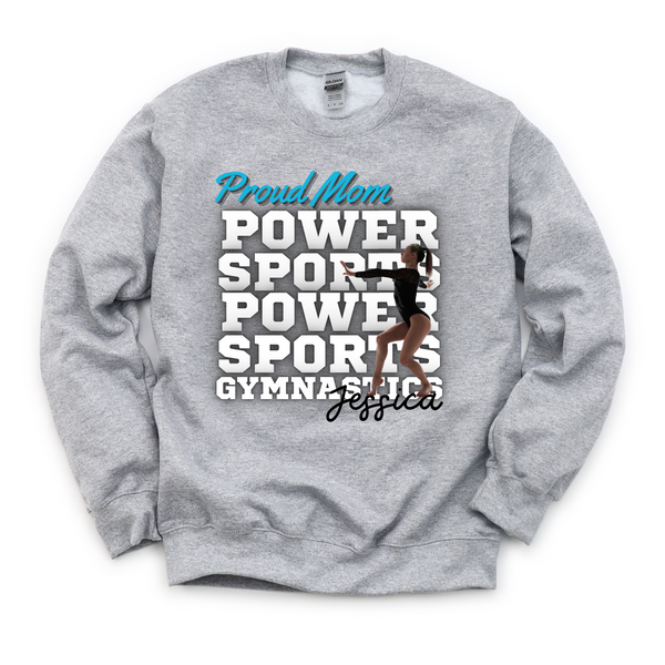 YOUTH Powersports Proud Custom (Team, Sister, Brother, Etc.) - Sweatshirt