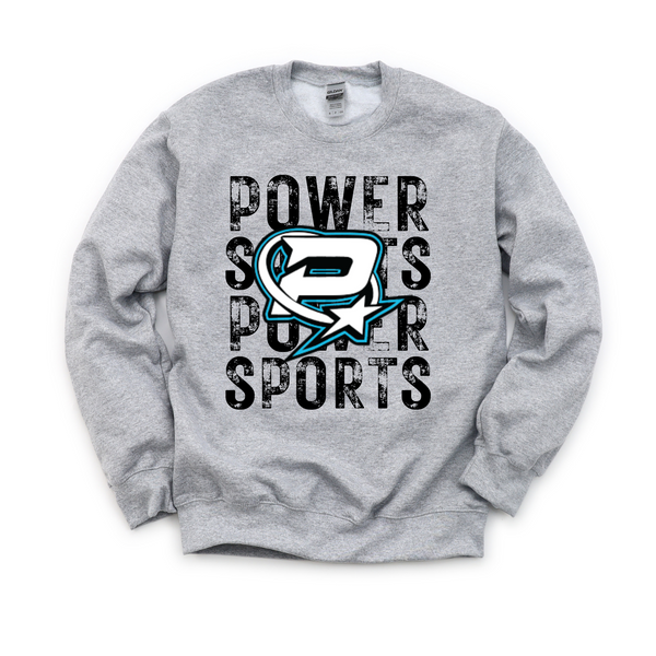 YOUTH Powersports Repeat Logo  - Sweatshirt