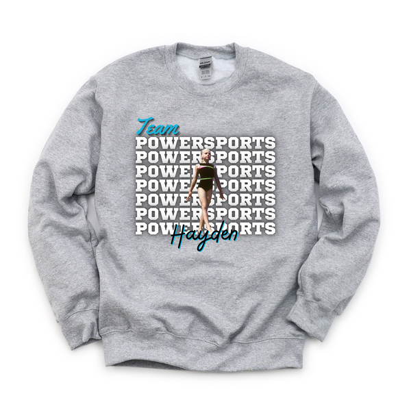 YOUTH Powersports Proud Custom (Team, Sister, Brother, Etc.) - Sweatshirt