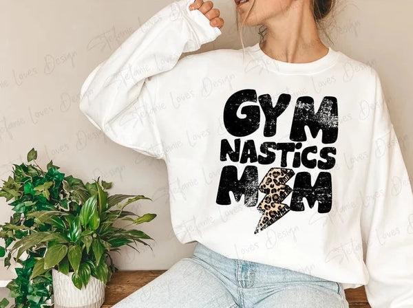 Gymnastics Mom Lep. Bolt - Sweatshirt