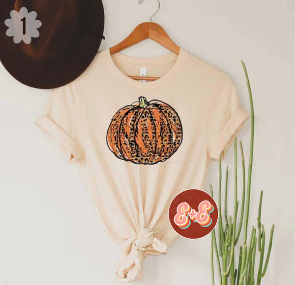 Leopard Striped Pumpkin