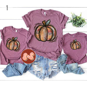 Vintage Tie Dye Pumpkin