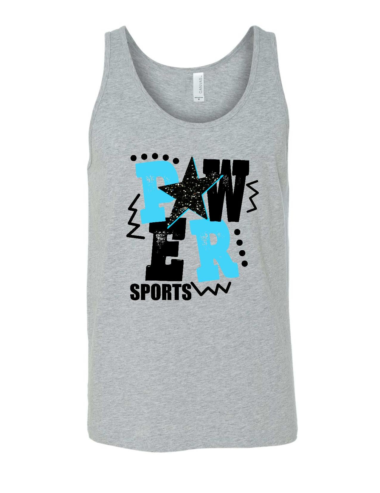 Power Star Stacked - Unisex Tank