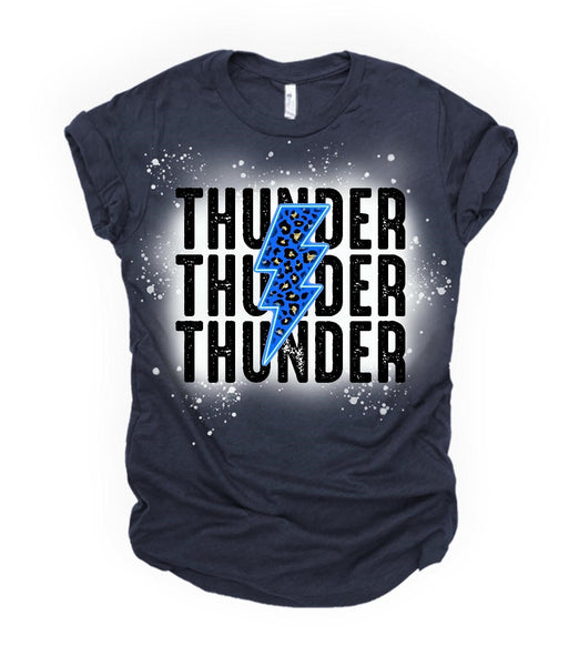 YOUTH Thunder Repeat - Leopard Bolt - BLEACHED