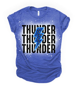 YOUTH Thunder Repeat - Leopard Bolt - BLEACHED