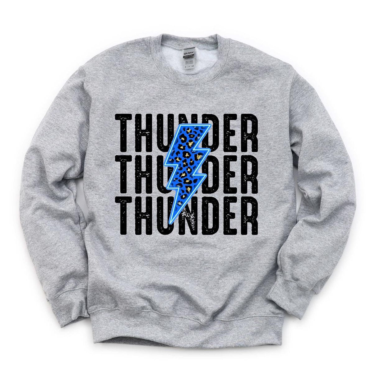 Thunder Repeat - Leopard Bolt - Sweatshirt