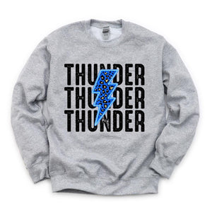 Thunder Repeat - Leopard Bolt - Sweatshirt