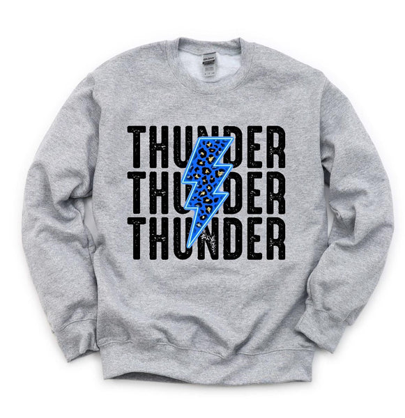 YOUTH Thunder Repeat - Leopard Bolt - Sweatshirt