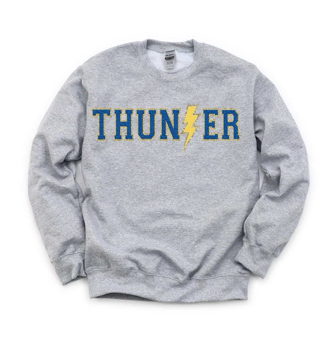 Thunder Faux Chenille 2  - Sweatshirt