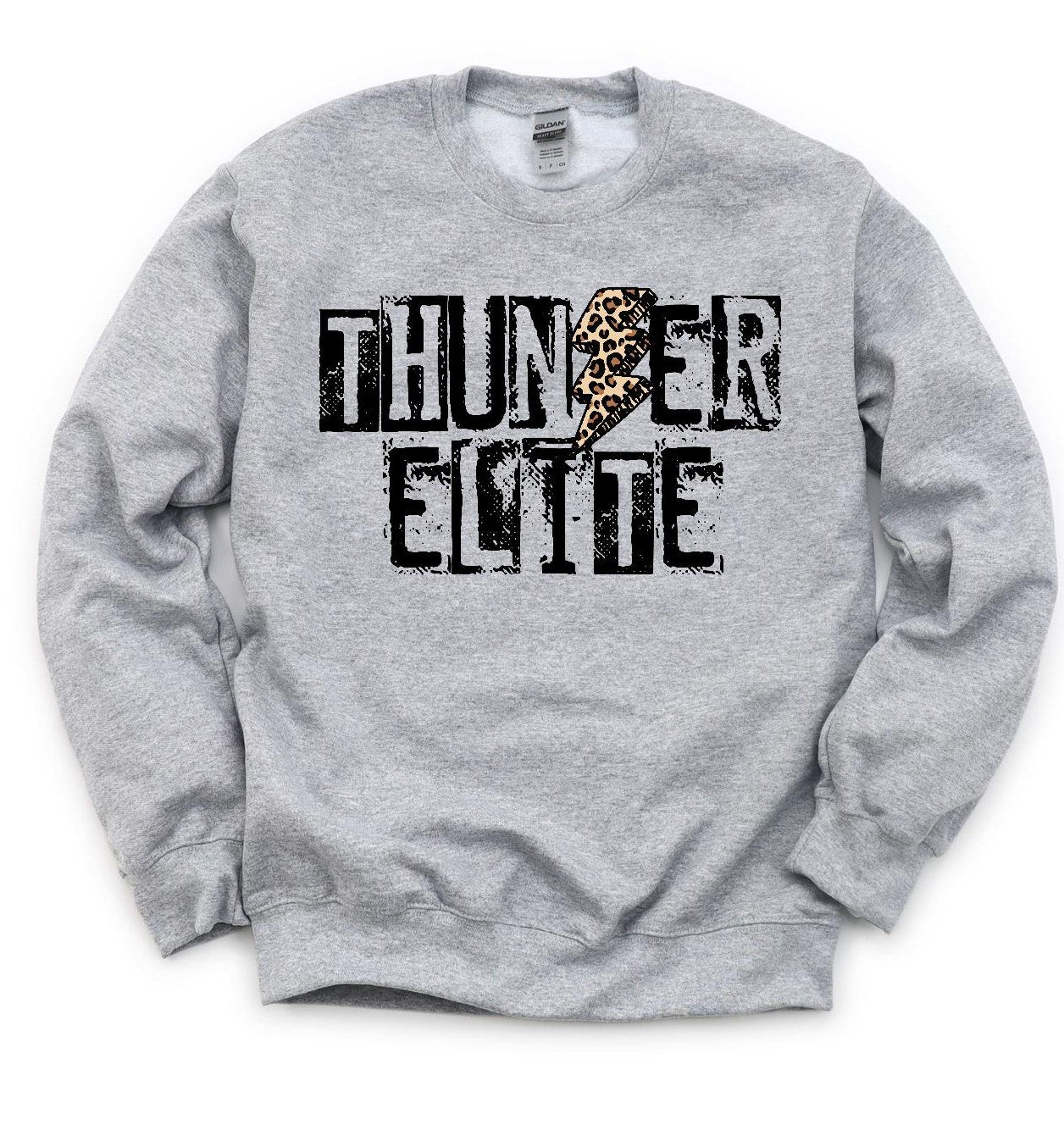 YOUTH Thunder Elite Stamped Leopard Bolt - Sweatshirt