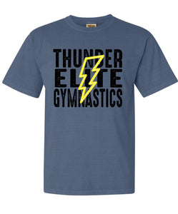 YOUTH Thunder Elite Gymnastics - Neon Yellow Bolt