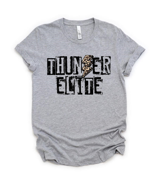 Thunder Elite Stamped Leopard Bolt