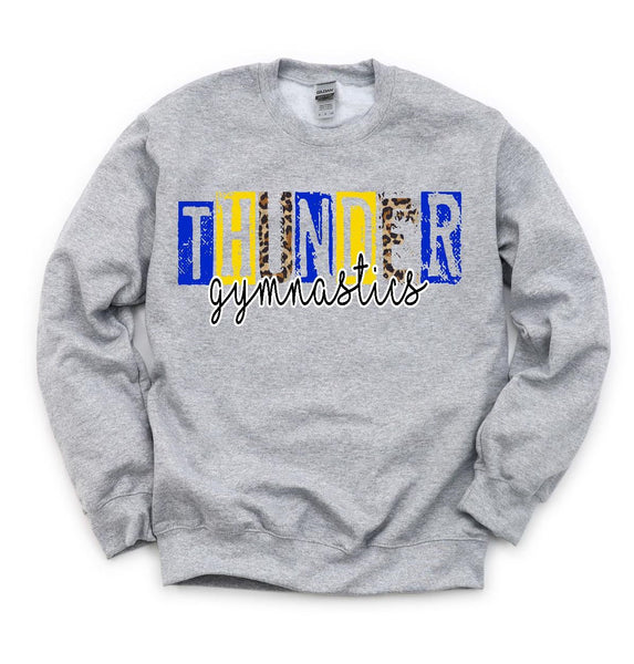 YOUTH Thunder Gymnastics Stamped  - Sweatshirt